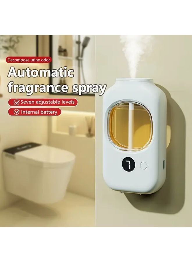 White USB Rechargeable Aromatherapy Diffuser Cool Mist Humidifier Soundwave Technology - Image 3